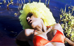 Claudia fotomodella Brasiliana Amsterdam Olanda modella fashion moda mare intimo glamour topless nudo artistico
